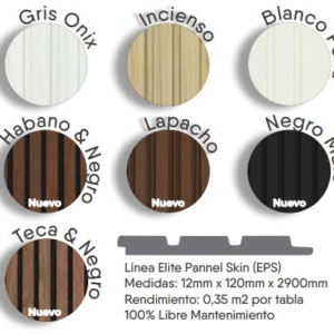 Revestimiento Acanalado para Pared Interior